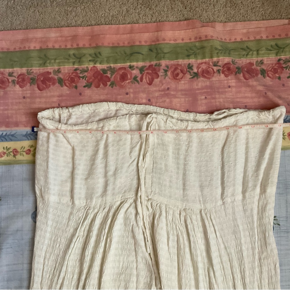 White Ribbed Salwar - Picture 7 of 7